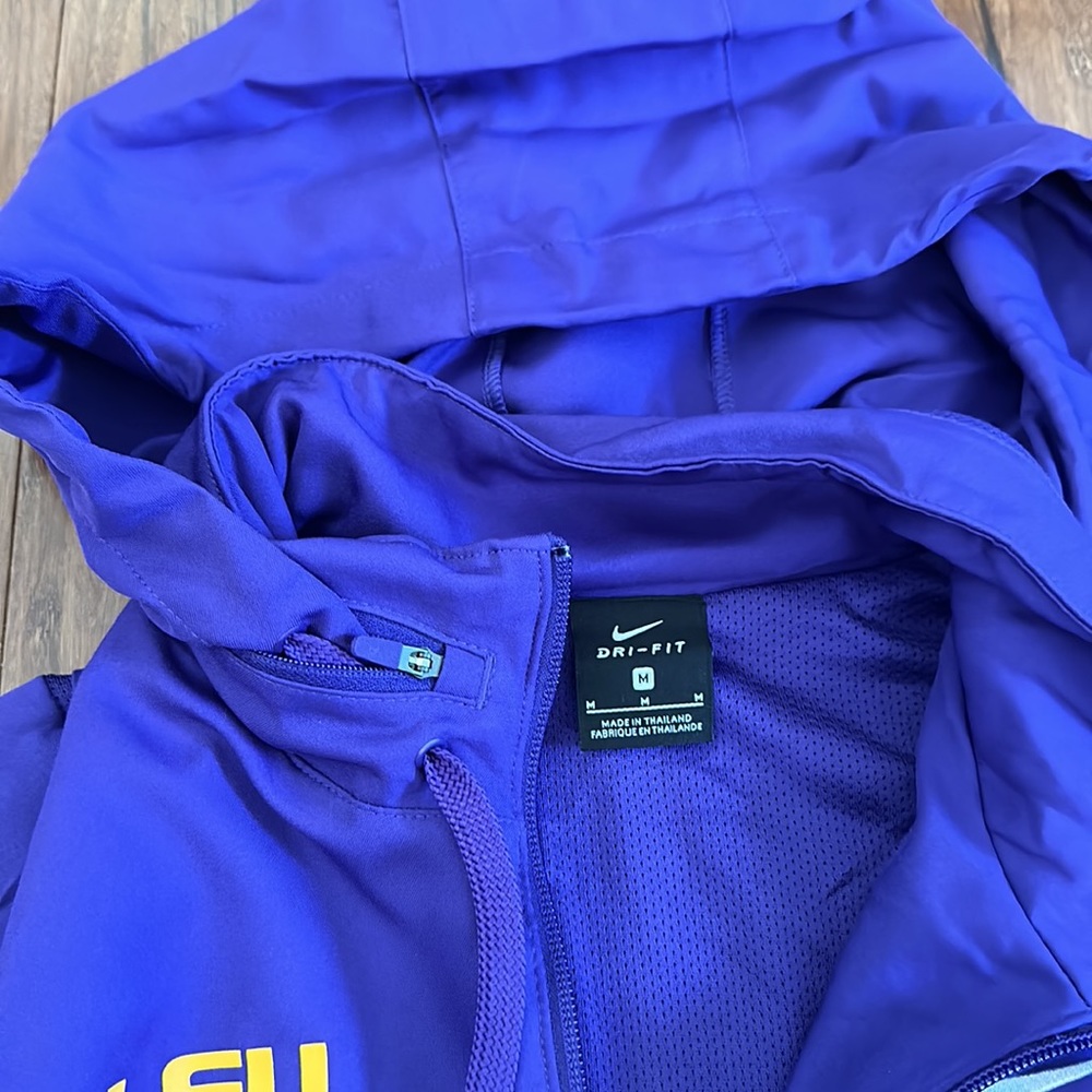 Women’s Nike DRI-FIT LSU Tigers Full Zip Practice Jacket - Brand New With Tags! - Picture 7 of 13